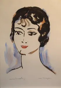 キース・ヴァン・ドンゲン、「Tete de jeune Femme」 300-1741190786.jpg