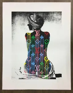 Liquidated Louis Vuitton/Murakami Man Ray by | ZEVS | buy art online |  artprice