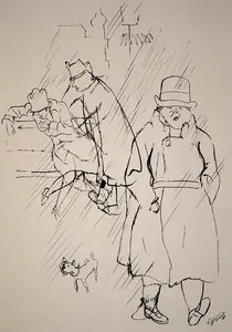 The Way Home Nachhause By George Grosz Buy Art Online Artprice