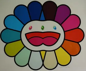 Multicolor Double Face: White | 村上隆| 线上艺术品销售| artprice
