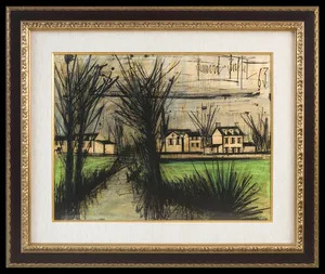 Environs de Pacy-sur-Eure by | Bernard BUFFET | buy art online