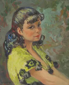 Pere Creixams Picó (1893 - 1965) - Retrato de una dama - Catawiki