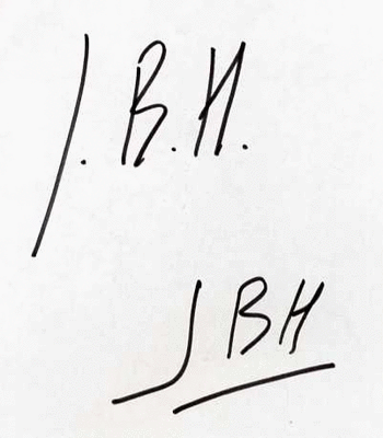 MONOGRAMME: J.B.H.  [ 1969 ]