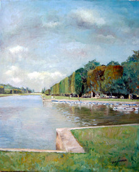 Le grand canal à Versailles
