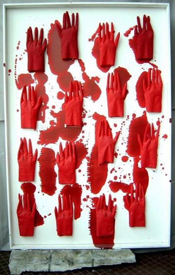 Rote Hände (mains rouges)