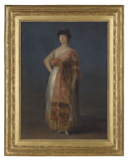 Francisco José DE GOYA Y LUCIENTES - Peinture - Portrait of a María del Rosario Fernandéz, called 'La Tirana