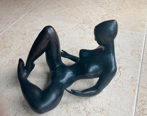 Heinrich DEUTSCH - Skulptur Volumen - Erwartung