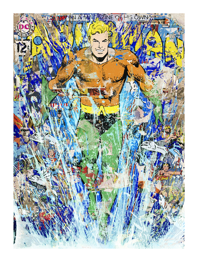 MR BRAINWASH - Print-Multiple -  Aquaman