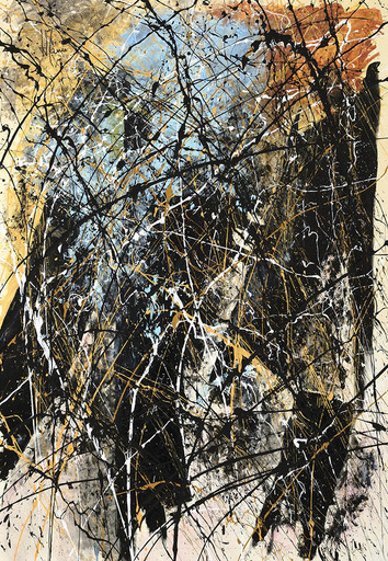 Jean-Jacques MARIE - Gemälde - Abstraction lyrique série A516