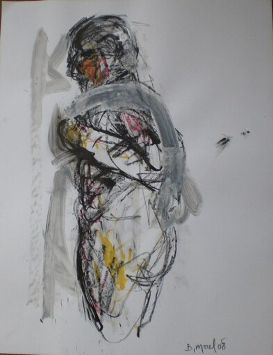 Bernard MOREL - Drawing-Watercolor - HOMME
