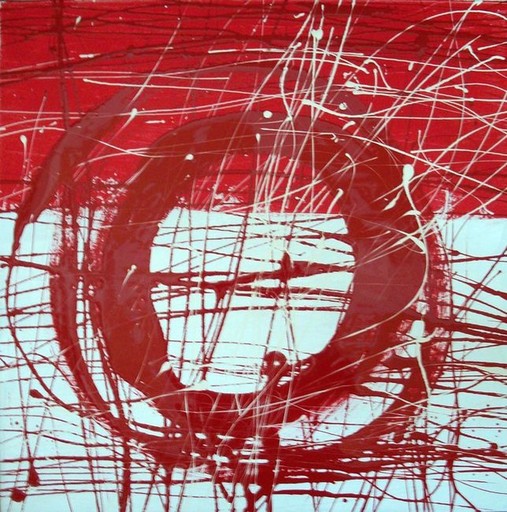 Marie Edmée SEGUIN - Painting - Rêve rouge III