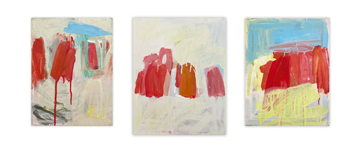 Laura BASTERRA SANZ - Gemälde - Community Triptych