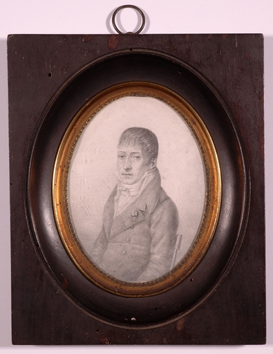 Jean-Jacques KARPFF - Miniatur - Jean-Jacques Karpff (1770-1829)-ATTRIB., Portrait Miniature