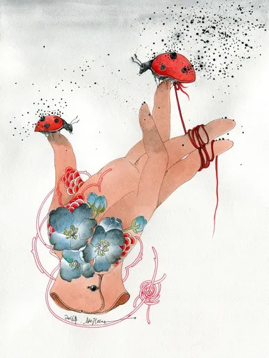 HE Juan - Pittura - Freedom、Feeding Ⅱ