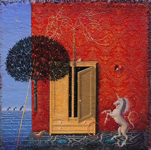 Claudio CARGIOLLI - Pittura - Sullo sfondo un pò di mare