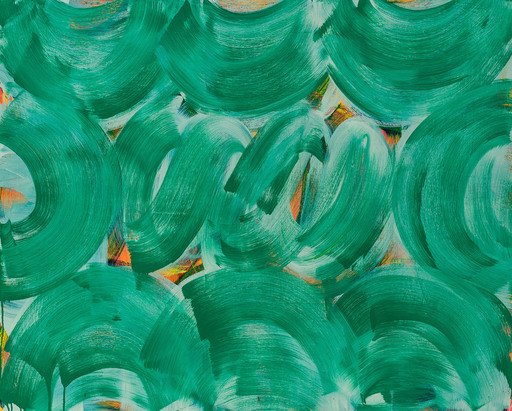 Anne RUSSINOF - Peinture - Green Whirl
