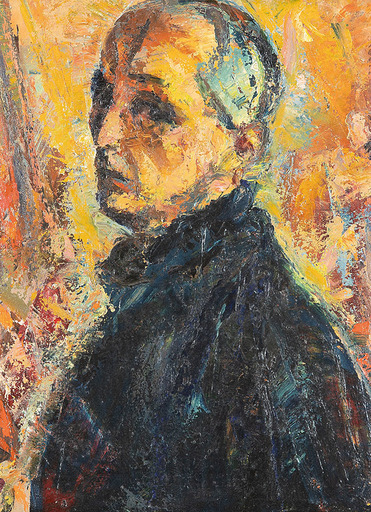 Josef SCHULZ - Pittura - Selbstporträt