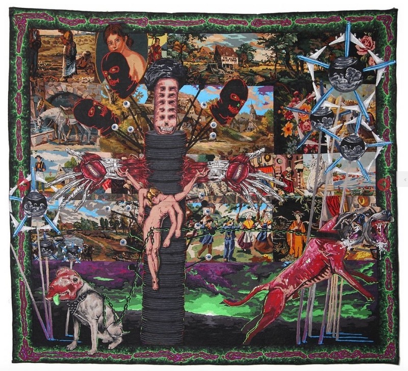 Lucien MURAT - Tapestry - Crevé