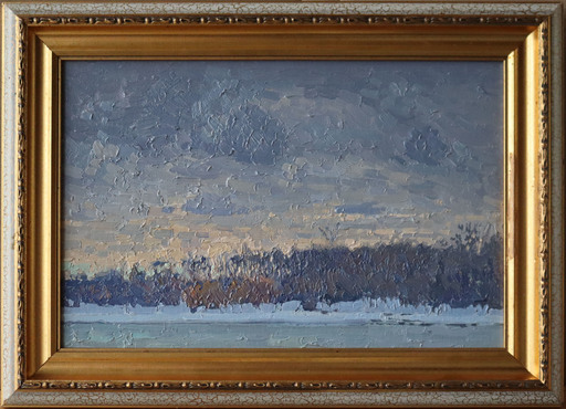Simon L. KOZHIN - Gemälde - Silver sunset. Tsaritsyno