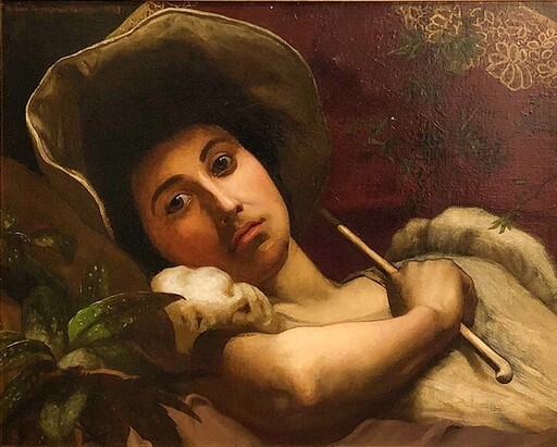 Richard Thackeray BEDINGFIELD - Painting - Ritratto di fanciullo 