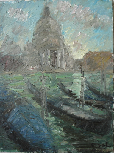 Pierre GOGOIS - Pintura - Venise