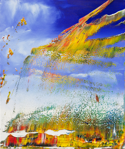 Harry James MOODY - 绘画 - Free Fall Abstract No.540