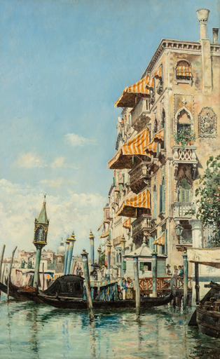 José GALLEGOS Y ARNOSA - Peinture - From Venice