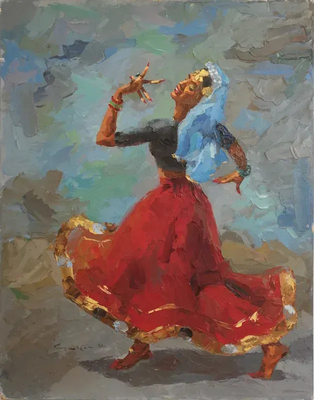 Dancing Woman By Ismail Gulgee Buy Art Online Artprice