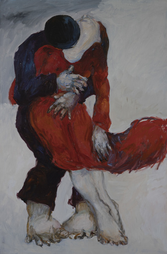 Laurence FORBIN - Peinture - Rouge
