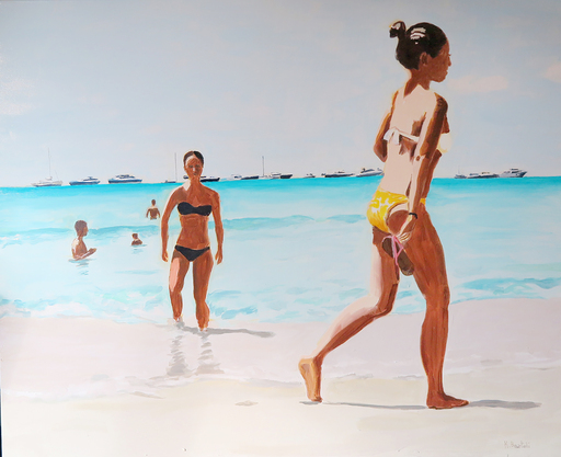 Karine BARTOLI - Painting - Formentera 05