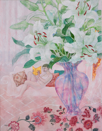 Hiromi SENGOKU - Painting - Lily and Lilies