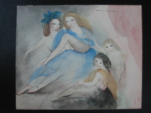 Marie LAURENCIN - Disegno Acquarello - Dancers