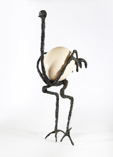 Diego GIACOMETTI - Sculpture-Volume - Autruche