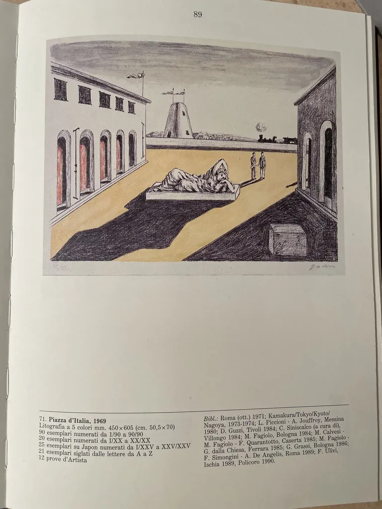 Giorgio de Chirico、Piazza d'Italia con Piazza d'Italia by | Giorgio DE CHIRICO | buy art online
