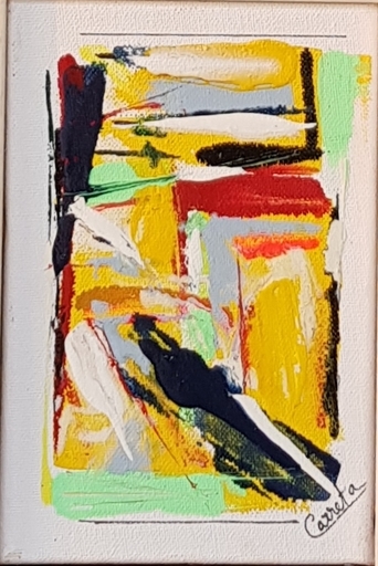 James CARRETA - Painting - Abstraction difficile 1 et 2