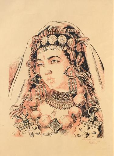 Edmond VALES - Print-Multiple - orientaliste