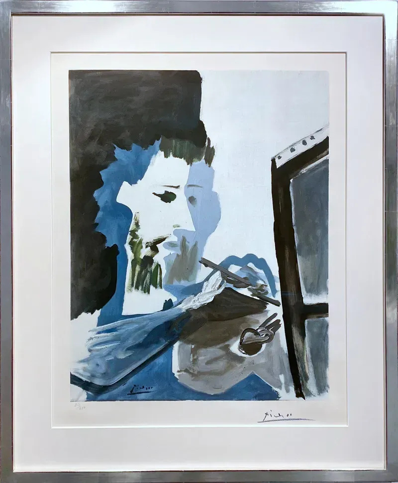 Pablo Picasso、 LE PEINTRE ETSON MODELE ETSON PEINTRE LE Pablo MODELE Picasso、