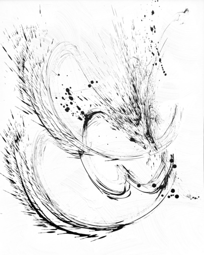 Thierry DAUDIER DE CASSINI - Gemälde - Vibration N°3