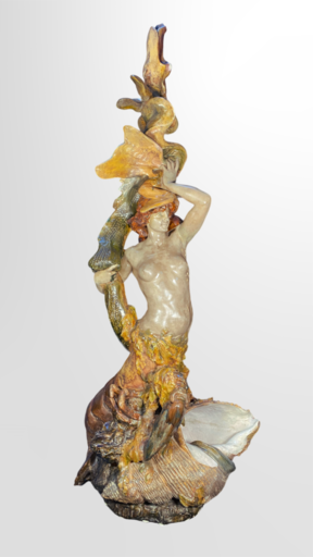 Georges RÉCIPON - 陶瓷  - Sirène Homard