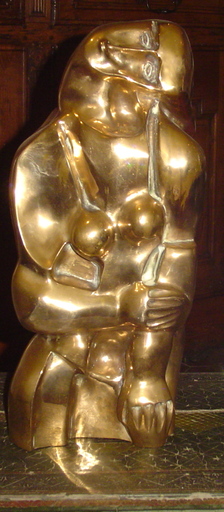 Oscar JESPERS - 雕塑 - NUDE