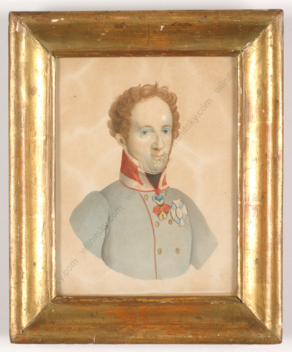 Miniatura - "Alfred I, Prince of Windisch-Graetz", Watercolor, 1820/30s