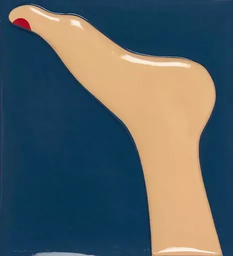 汤姆•韦瑟尔曼 - 版画 - Seascape (Foot) Vacuum
