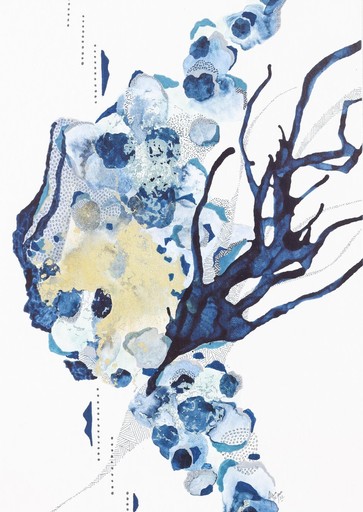 Alison BIGNON - Zeichnung Aquarell - Heart of Gold