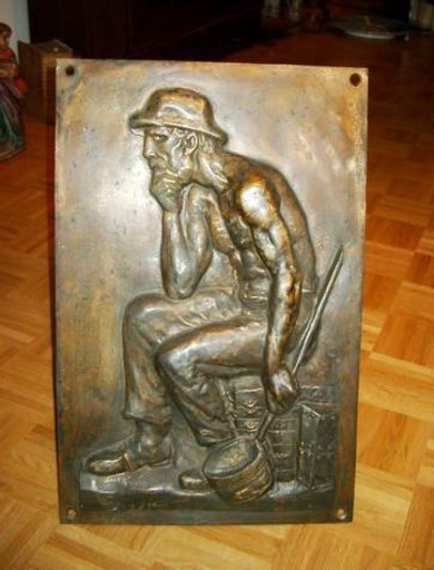 Wilhelm LEHMBRUCK - Sculpture-Volume - Industriearbeiter