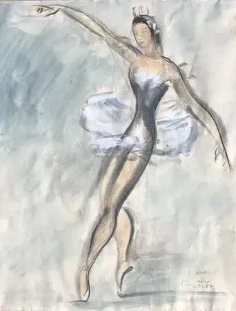 Les ballerines by Jean TOTH buy art online artprice
