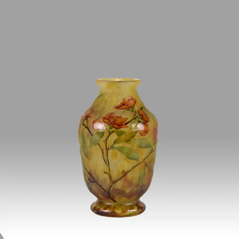 Flower Vase By Daum Freres Buy Art Online Artprice