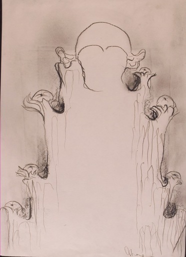 Giacinto CERONE - Zeichnung Aquarell - Senza titolo