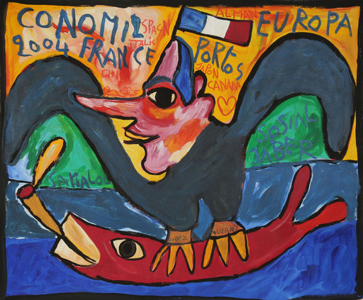 JABER - Painting - Economie européenne