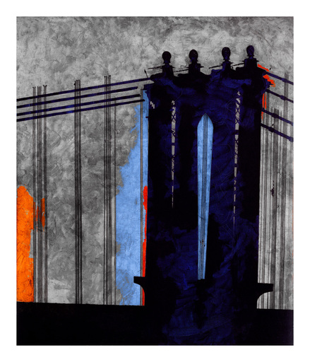Jorge CASTILLO - 版画 - Bridge(,New York)
