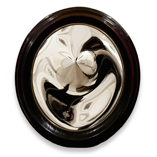 Victor BONATO - 雕塑 - Ovale Spiegelverformung I